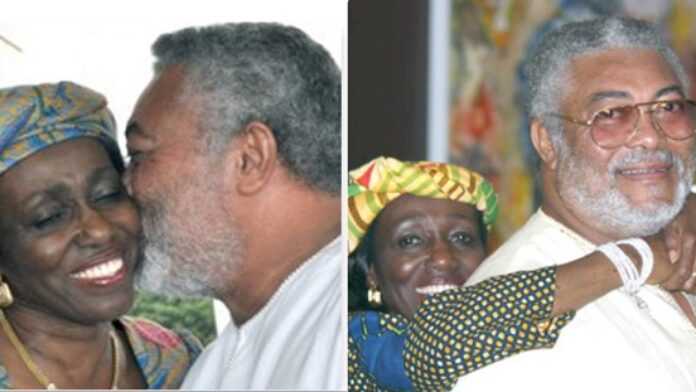 Nana Konadu et John Rawlings, un amour éternel !