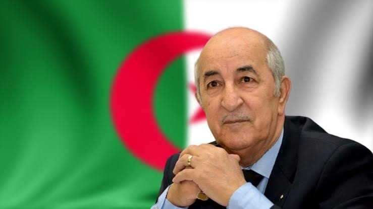 Le Président algérien, Abdelmadjid Tebboune