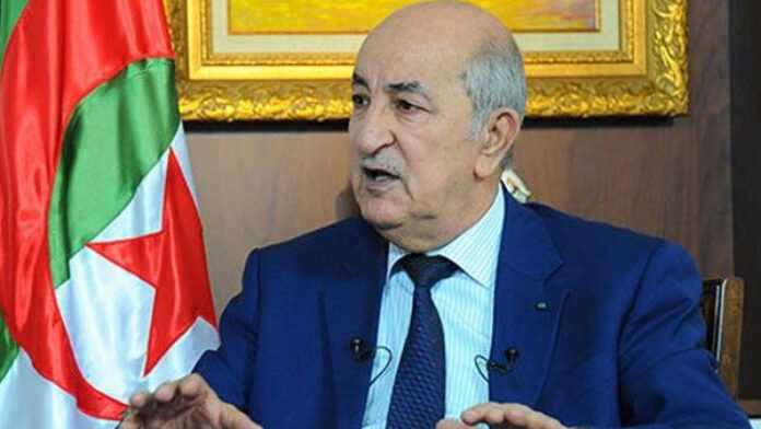 Le Président algérien, Abdelmadjid Tebboune