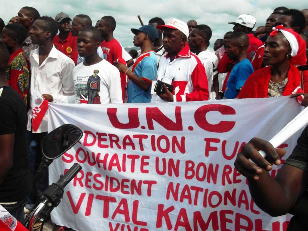 Manifestation de l'UNC