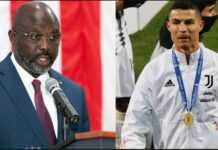 George Weah : « Ronaldo n’est pas le meilleur du monde »