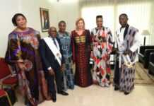 Côte d’Ivoire : Gohou, Brigitte, Bomou et Zikode chez Dominique Ouattara Côte d’Ivoire : Gohou, Brigitte, Bomou et Zikode chez Dominique Ouattara