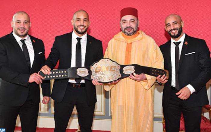 Les frères Azaitar et le roi Mohammed VI