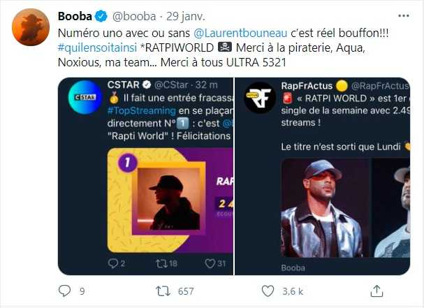 Capture d ecran booba