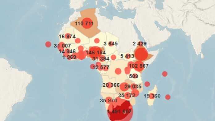 Covid19 afrique 15 fevrier 2021