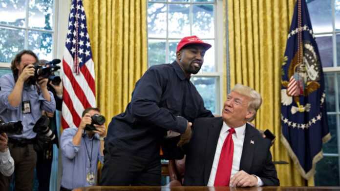 Kanye West et Donald Trump