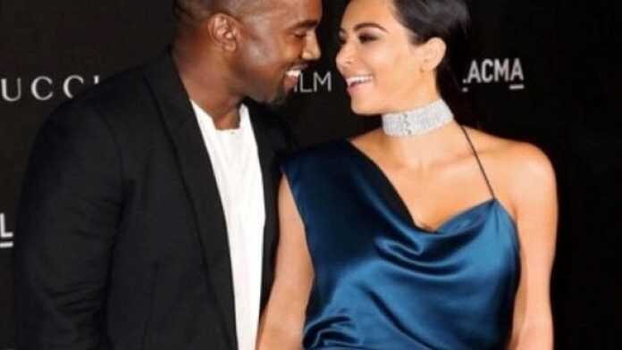 Kanye West et Kim Kardashian