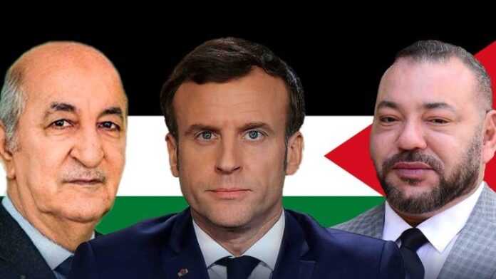 Tebboune, Macron et Mohammed VI