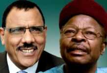 Mohamed Bazoum et Mahamane Ousmane