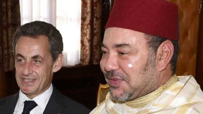 Nicolas Sarkozy et le roi Mohammed VI