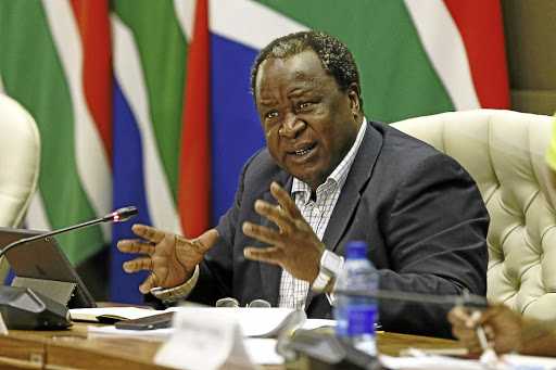 tito-mboweni Le ministre sud-africain des Finances, Tito Mboweni