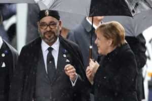 Le roi Mohammed VI et la chancelière Angela Merkel