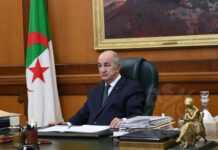 Le Président algérien, Abdelmadjid Tebboune