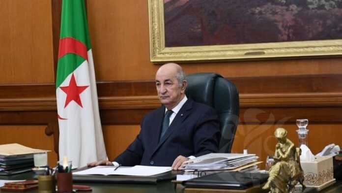 Le Président algérien, Abdelmadjid Tebboune