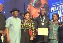 Burna Boy honoré par le gouverneur Nyesom Wike Wike et Burna Boy