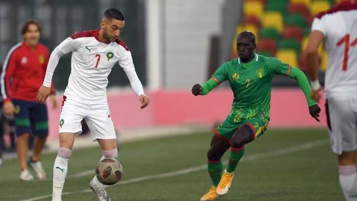 Hakim Ziyech (Maroc) vs Mauritanie