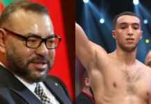 Kick-boxing : Imad Hadar a le soutien du roi Mohammed VI Le roi Mohammed VI et Imad Hadar
