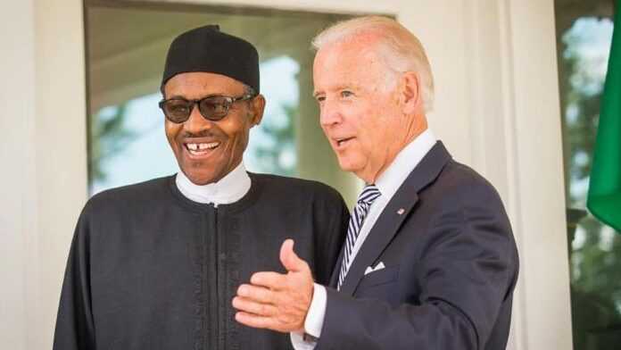 Muhammadu Buhari et Joe Biden