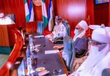Muhammadul Mahy Niass reçu par Buhari