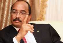 L'ancien Président mauritanien, Mohamed Ould Abdel Aziz