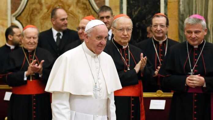 Le Pape François et les cardinaux