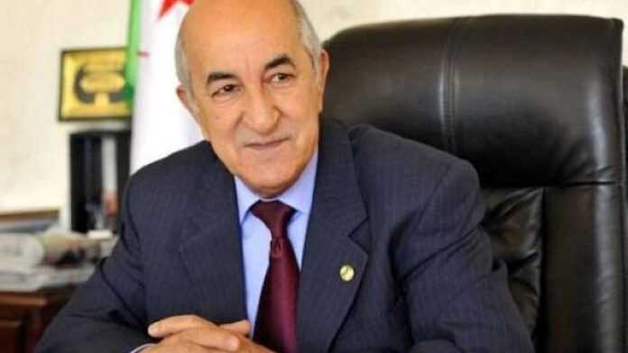 Le Président algérien, Abdelmadjid Tebboune