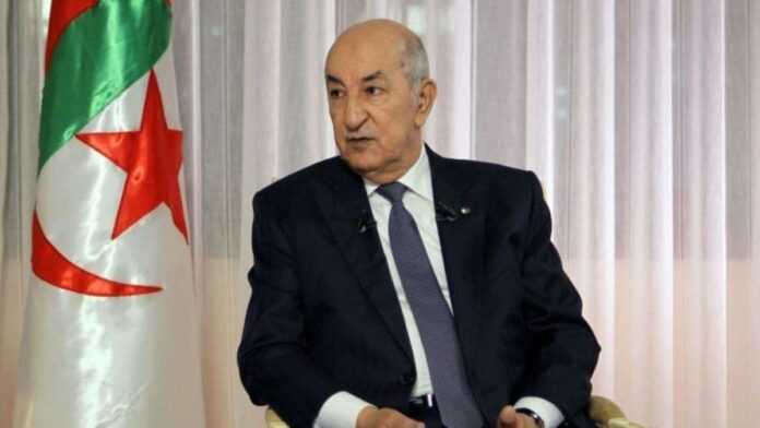 Le Président algérien, Abdelmadjid Tebboune