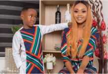 Akuapem Poloo et son fils