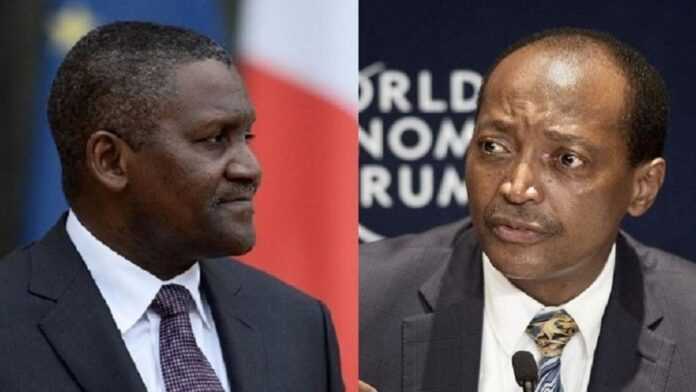 Aliko Dangote et Patrice Motsepe ok