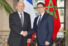 Jean-Yves Le Drian et Nasser Bourita