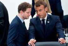 Clement Beaume et Emmanuel Macron