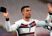 CR7 et son brassard