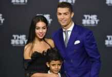 Cristiano Ronaldo, Georgina Rodriguez et Ronaldo Jr