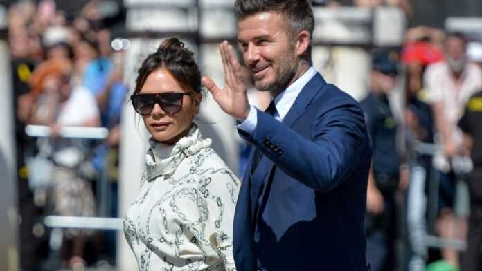 David Beckham et Victoria