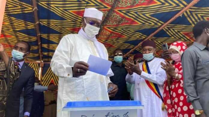 Déby a voté à N'Djamena