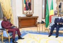 Evariste Ndayishimiye et Denis Sassou N'Guesso