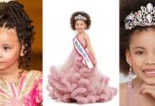 La petite Nigériane qui est Miss Toddler