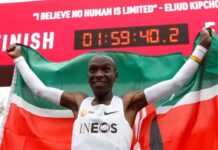 Athlétisme : Eliud Kipchoge remporte le NN Mission Marathon Le Kényan Kipchoge