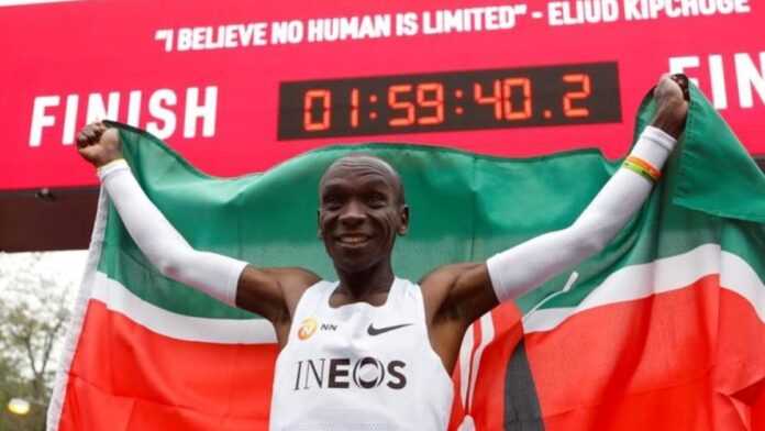 Le Kényan Kipchoge