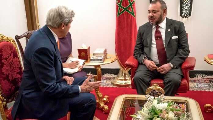 Le roi Mohammed VI et John Kerry