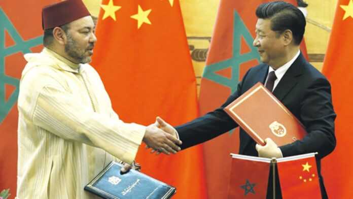 Le roi Mohammed VI et le Président Xi Jinping