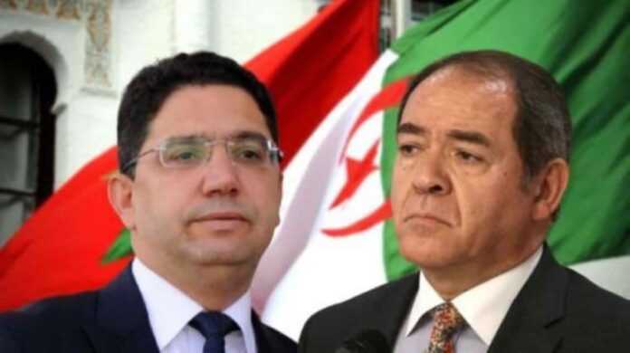 Les ministres des Affaires étrangères du Maroc et de l'Algérie, Nasser Bourita et Sabri Boukadoum Les ministres des Affaires étrangères du Maroc et de l'Algérie, Nasser Bourita et Sabri Boukadoum