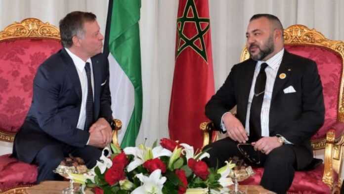 Les rois Abdallah et Mohammed VI