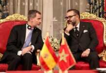 Les rois Don Felipe VI d'Espagne et Mohammed VI du Maroc