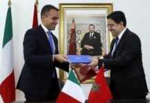 Luigi Di Maio et Nasser Bourita