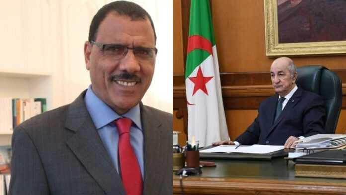 Mohamed Bazoum et Abdelmadjid Tebboune