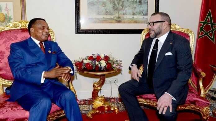 Mohammed VI et Denis Sassou N’Guesso