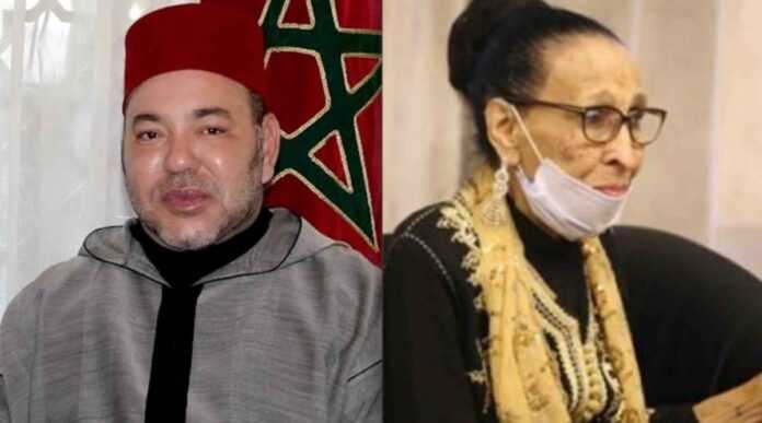 mohammed-vi-et-feue-hajja-el-hamdaouia Le roi Mohammed VI et feue Hajja El Hamdaouia