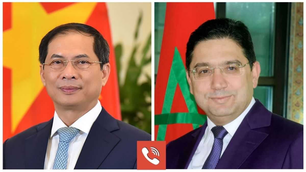Burita parla con Bui Thanh Son, prima della riunione di mercoledì