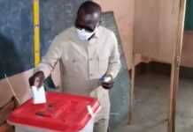 Patrice Talon : « Construire un pays (…) c’est très difficile de faire l’unanimité » Patrice Talon vote